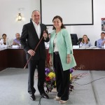 José Carrasco recibe el relevo de su antecesora, Antonia Morera.