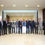 La presidenta de la Junta, Susana Díaz, presentó el pasado año la Memoria Anual correspondiente al 2014 de la Asociación de Grandes Industrias del Campo de Gibraltar (AGI).