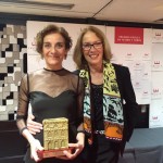 Consuelo Trujillo recoge en Bilbao el Premio Ercilla a la Mejor Intérprete de Reparto