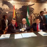 Foto acto firma Vodafone