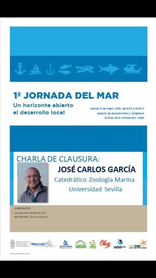 José Carlos García Gómez, será el encargado de clausurara las I Jornadas del Mar en La Línea