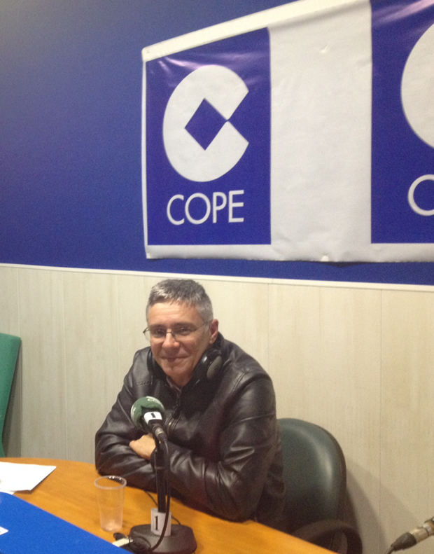 El Alcalde de Castellar, Juan Casanova, en los estudios de COPE Campo de Gibraltar-Costa del Sol