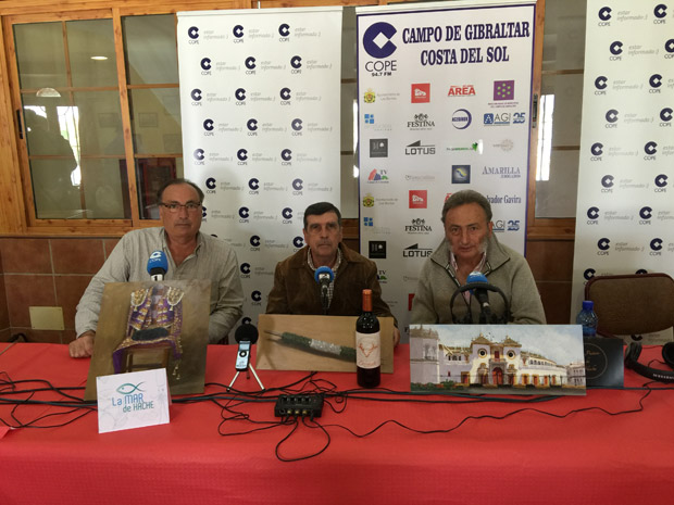 Javier Núñez, Diego Rodriguez y Manolo Sevillita.