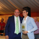 Romero entrega a Galván el trofeo Feria 2016