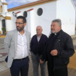 Franco se entrevista con el Párroco de la Iglesia Virgen del Carmen en la Atunara